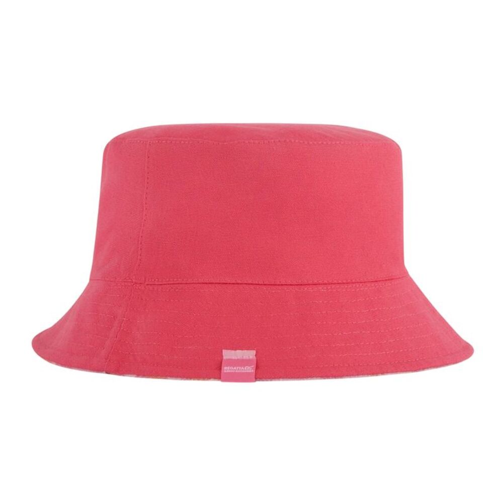 Regatta Childrens/Kids Flip Up Bucket Hat / Pink Lemonade